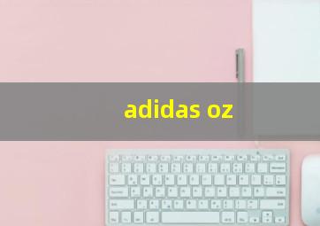 adidas oz